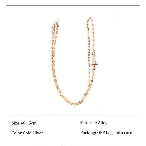 chains fashion cross pendant necklace for women men religious jewelry gold silver plated choker gift faith
chains fashion cross pendant necklace for women men religious jewelry gold silver plated choker gift faith