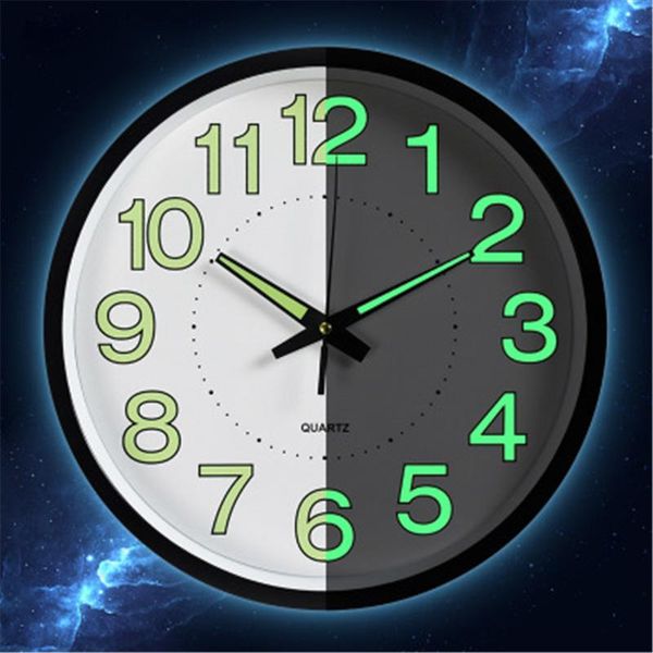 wall clocks luminous clock with silent quartz needle digital hanging horloges creative glowing watch for living room art decor 12 inch
wall clocks luminous clock with silent quartz needle digital hanging horloges creative glowing watch for living room art decor 12 inch