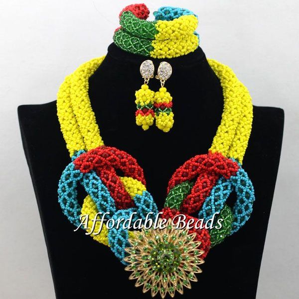 earrings & necklace colorful bridal party jewelry set pretty dubai gold handmade design wholesale ncd007, Silver
earrings & necklace colorful bridal party jewelry set pretty dubai gold handmade design wholesale ncd007, Silver