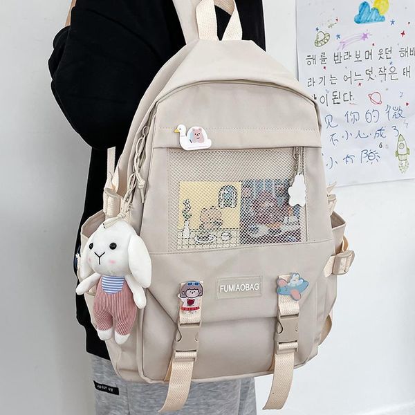 backpack taoxiaolu kawaii women fashion nylon lady mochila waterproof cute school bag for teenager girls black travel rucksack
backpack taoxiaolu kawaii women fashion nylon lady mochila waterproof cute school bag for teenager girls black travel rucksack