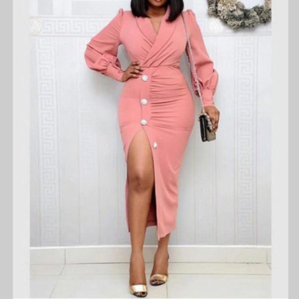 casual dresses african for women 2021 long sleeve stretch thick straight gunny pink mid-length slim style party dress africa outfit, Black;gray
casual dresses african for women 2021 long sleeve stretch thick straight gunny pink mid-length slim style party dress africa outfit, Black;gray