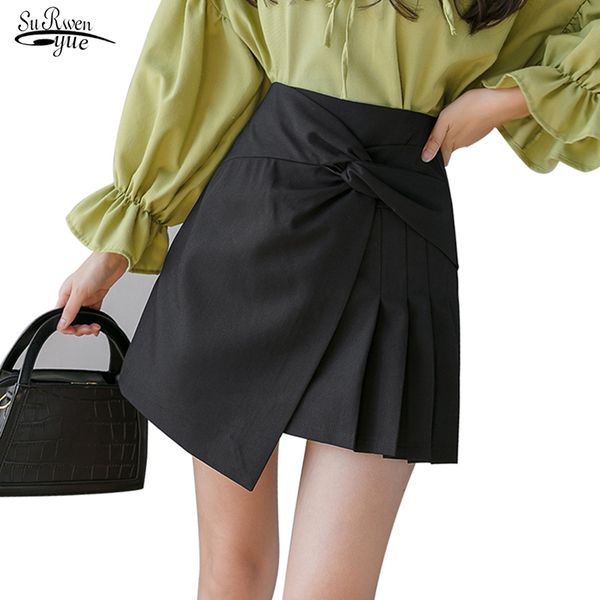 spring arrival solid mini skirts women casual high waist knee female pleated skirt faldas cortas 7916 50 210508, Black
spring arrival solid mini skirts women casual high waist knee female pleated skirt faldas cortas 7916 50 210508, Black