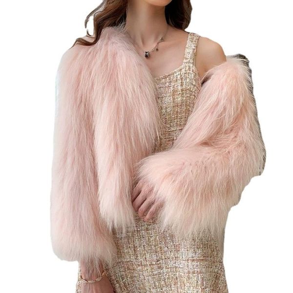 women's jackets 2021 autumn and winter leather imitation mink wool coat slim short hair plush young, Black;brown
women's jackets 2021 autumn and winter leather imitation mink wool coat slim short hair plush young, Black;brown
