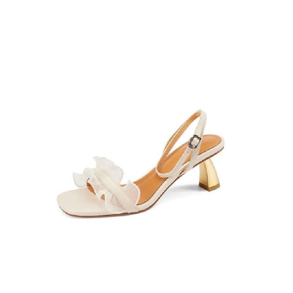 sandals fanyuan women high heels summer ruffles strange pumps for genuine leather night club shoes woman, Black
sandals fanyuan women high heels summer ruffles strange pumps for genuine leather night club shoes woman, Black