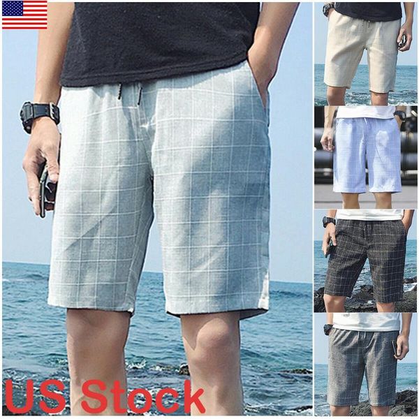 summer mens shorts casual elastic waist plaid printed beach surfing uk men men's, White;black
summer mens shorts casual elastic waist plaid printed beach surfing uk men men's, White;black