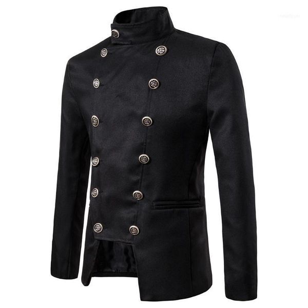 casual botton slim fit blazer hombre design stage custome jackets male retro coats homme nice fashion suit jacket men1, Black;brown
casual botton slim fit blazer hombre design stage custome jackets male retro coats homme nice fashion suit jacket men1, Black;brown
