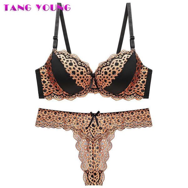 bras sets 2021 women leopard bra set push up lace thong gather adjustable underwear tempation lingerie, Red;black
bras sets 2021 women leopard bra set push up lace thong gather adjustable underwear tempation lingerie, Red;black