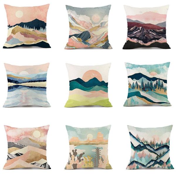 landscape linen pillow case seat car home decor throw pillowcase decoration for cushion/decorative
landscape linen pillow case seat car home decor throw pillowcase decoration for cushion/decorative
