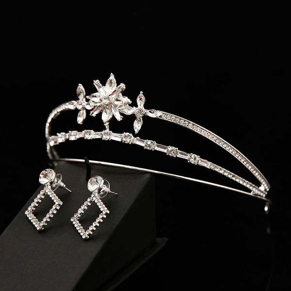 earrings & necklace princess crown retro simple bride rhinestone birthday hair accessories temperament net red atmospheric wedding, Silver
earrings & necklace princess crown retro simple bride rhinestone birthday hair accessories temperament net red atmospheric wedding, Silver