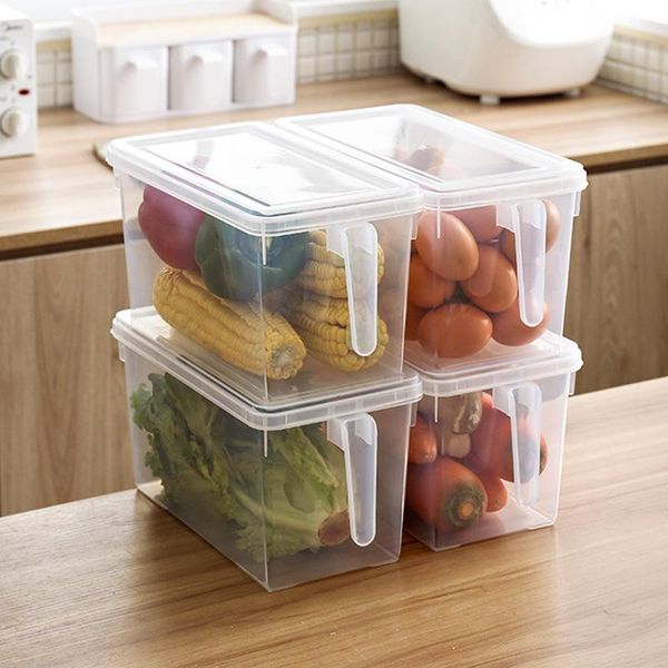 storage bottles & jars refrigerator box household kitchen fresh-keeping rectangular transparent plastic with lid sorting
storage bottles & jars refrigerator box household kitchen fresh-keeping rectangular transparent plastic with lid sorting