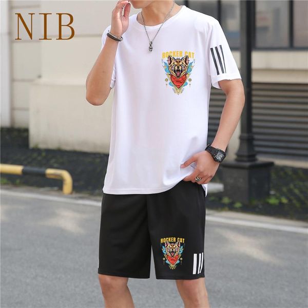 men's t-shirts sportswear suit kawaii cat printing tennis clothing running clothes beach pants elastic breathable quick-drying t-shir, White;black
men's t-shirts sportswear suit kawaii cat printing tennis clothing running clothes beach pants elastic breathable quick-drying t-shir, White;black