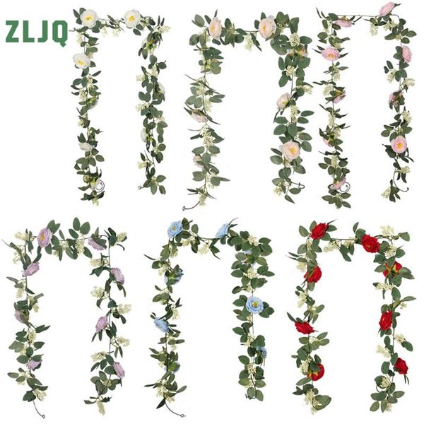 decorative flowers & wreaths silk artificial rose camellia vine hanging wreath for wall decoration rattan fake plants leaves garland romanti
decorative flowers & wreaths silk artificial rose camellia vine hanging wreath for wall decoration rattan fake plants leaves garland romanti