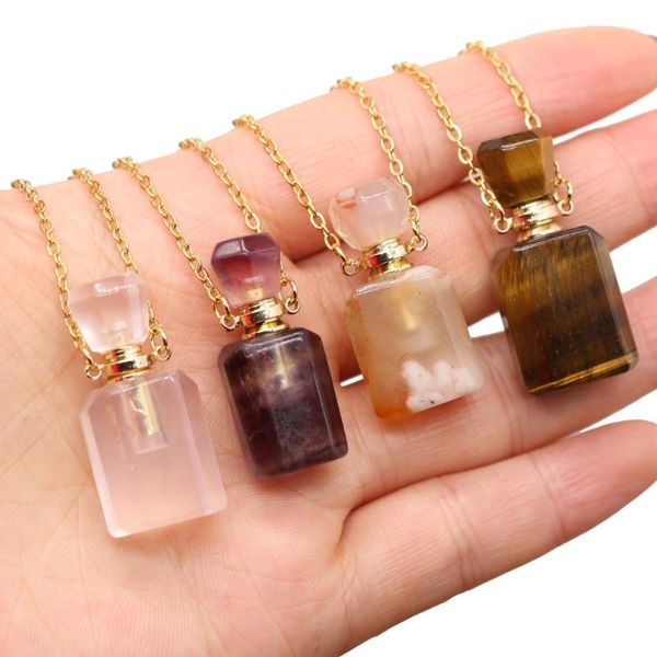 chains natural stone necklace chain length 65 cm semi-precious perfume bottle pendant charm jewelry gift for women ladies 16x36mm, Silver
chains natural stone necklace chain length 65 cm semi-precious perfume bottle pendant charm jewelry gift for women ladies 16x36mm, Silver