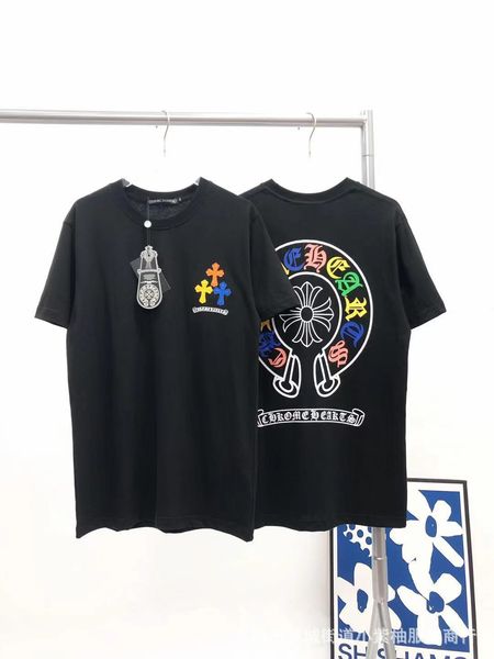 gram 1 heart color print short sleeve rainbow cross skin embroidery t-shirt for men and women, White
gram 1 heart color print short sleeve rainbow cross skin embroidery t-shirt for men and women, White