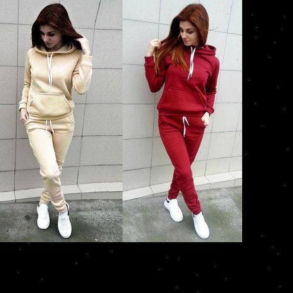 casual set pockets long sleeve women tracksuits cotton warm winter sweatshirt pants suit, Gray
casual set pockets long sleeve women tracksuits cotton warm winter sweatshirt pants suit, Gray