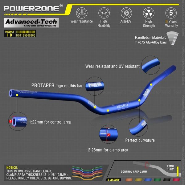 handlebars gray aluminium 28mm 1-1/8" handlebar for motorcycle moto mx cr crf crm xr yz yzf wr wrf dr drx rm rmz ex 85 125 200 250 400
handlebars gray aluminium 28mm 1-1/8" handlebar for motorcycle moto mx cr crf crm xr yz yzf wr wrf dr drx rm rmz ex 85 125 200 250 400