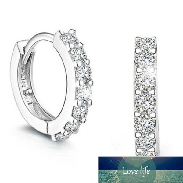 925 sterling silver glittering zircon round hoop earrings fashion jewelry earrings for women wedding anniversary gift s-e14, Golden;silver
925 sterling silver glittering zircon round hoop earrings fashion jewelry earrings for women wedding anniversary gift s-e14, Golden;silver