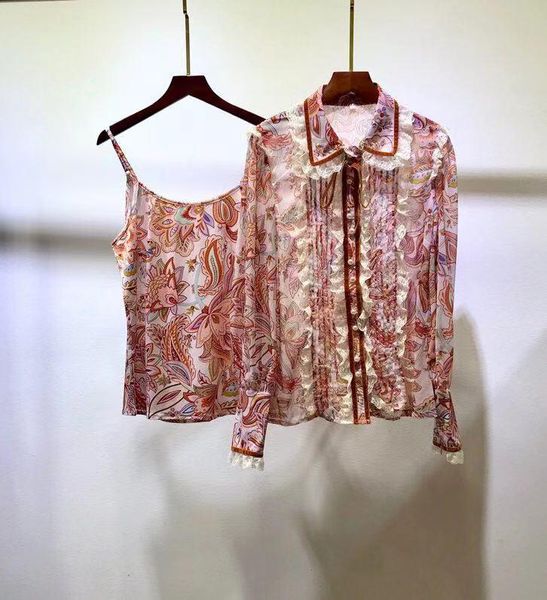 women's blouses & shirts kb041006 fashion 2021 runway luxury european design party style clothing, White
women's blouses & shirts kb041006 fashion 2021 runway luxury european design party style clothing, White