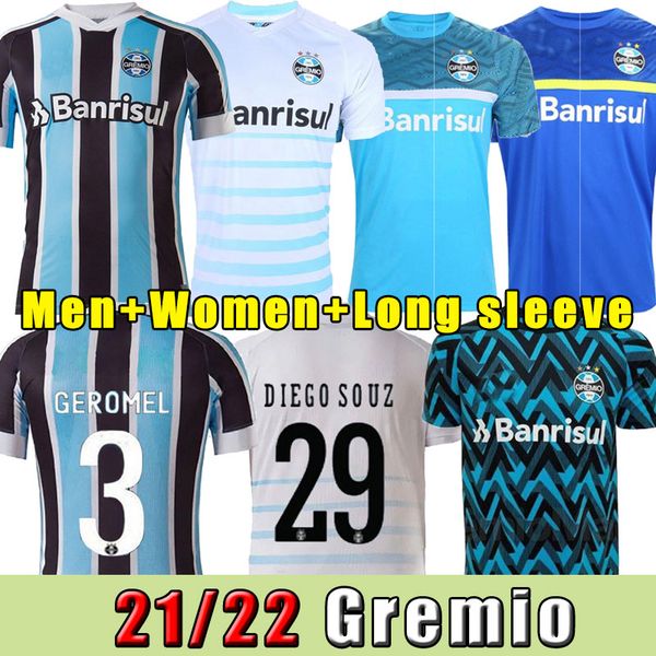 21/22 gremio soccer jersey 2021 2022 maillots de foot miller geromel luan everton erazo shirt edilson training football uniforms women long, Black;yellow
21/22 gremio soccer jersey 2021 2022 maillots de foot miller geromel luan everton erazo shirt edilson training football uniforms women long, Black;yellow