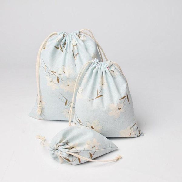 storage bags 3pcs/set cotton bag drawstring candy tea jewelry gift packaging flower pattern pouches home organizer
storage bags 3pcs/set cotton bag drawstring candy tea jewelry gift packaging flower pattern pouches home organizer