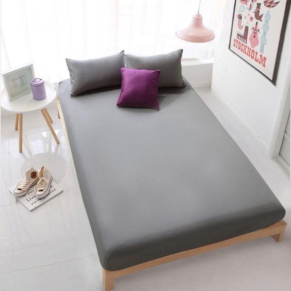 sheets & sets 100% cotton solid gray fitted sheet with elastic band bed mattress cover size 120x200/150x200/180x200/200x220cm
sheets & sets 100% cotton solid gray fitted sheet with elastic band bed mattress cover size 120x200/150x200/180x200/200x220cm