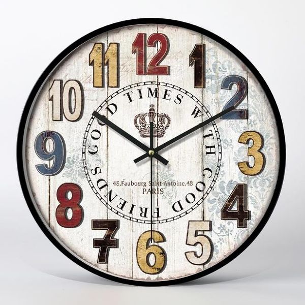 american style rural nostalgic wall clock creative industrial living room cafe bar personality digital clocks
american style rural nostalgic wall clock creative industrial living room cafe bar personality digital clocks