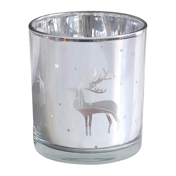candle holders 1 set 6pcs christmas electroplated cups (silver) 
candle holders 1 set 6pcs christmas electroplated cups (silver)