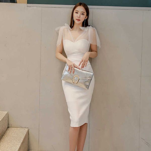 office work dress women solid es sleeveless ol business elegant sheath party mesh patchwork vestidos 210529, Black;gray
office work dress women solid es sleeveless ol business elegant sheath party mesh patchwork vestidos 210529, Black;gray