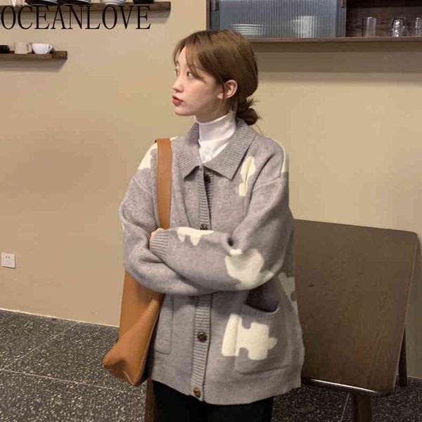 cardigans single breasted japan style mujer chaqueta turn-down collar winter clothes vintage woman sweaters 19419 210415, White;black
cardigans single breasted japan style mujer chaqueta turn-down collar winter clothes vintage woman sweaters 19419 210415, White;black