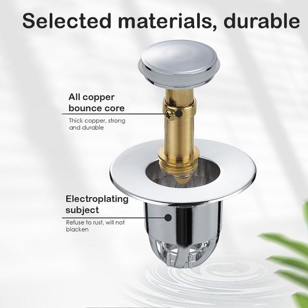 other bath & toilet supplies zezzo universal bounce core basin -up drain filter shower sink strainer plug hair catcher ser kitchen ac
other bath & toilet supplies zezzo universal bounce core basin -up drain filter shower sink strainer plug hair catcher ser kitchen ac