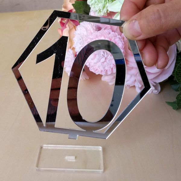 party decoration hexagon table number signs for wedding decor, silver or gold acrylic number, roman numerals geometric centerpiece
party decoration hexagon table number signs for wedding decor, silver or gold acrylic number, roman numerals geometric centerpiece