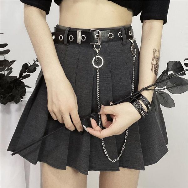 skirts women's skirt a-line gothic clothes drop mini punk belt streetwear cotton black harajuku high-waisted cosplay suit
skirts women's skirt a-line gothic clothes drop mini punk belt streetwear cotton black harajuku high-waisted cosplay suit