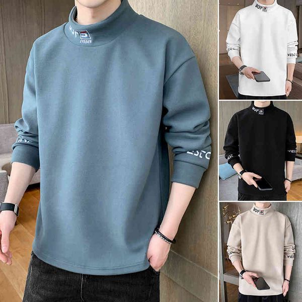 new sweater men 2021 spring and autumn men's long sve t-shirt korean ins student pullover bottomed shirt men's wear, Black
new sweater men 2021 spring and autumn men's long sve t-shirt korean ins student pullover bottomed shirt men's wear, Black