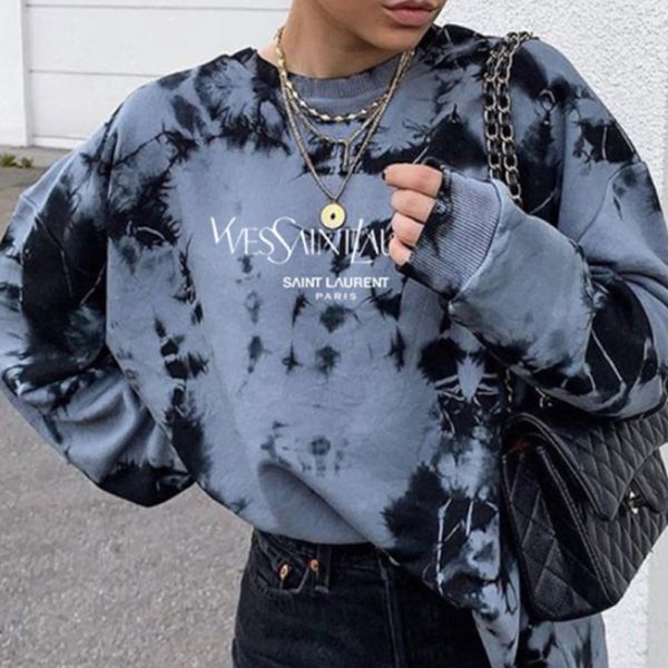 street hip-hop women's sweatshirt autumn and winter fashion round neck tie-dye printing long-sleeved t-shirt sweater, Black
street hip-hop women's sweatshirt autumn and winter fashion round neck tie-dye printing long-sleeved t-shirt sweater, Black