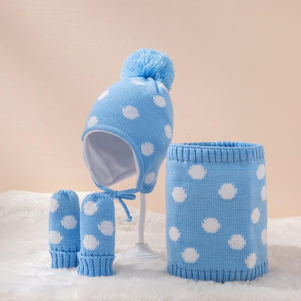 caps & hats 3pcs/set winter dot baby hat scarves gloves print pompom ear protection kid knitted beanies soft solid child neckerchief mittens, Yellow
caps & hats 3pcs/set winter dot baby hat scarves gloves print pompom ear protection kid knitted beanies soft solid child neckerchief mittens, Yellow