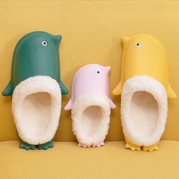 women's slipper cute penguin baby shape waterproof non-slip warm winter slippers cartoon shoes for children -b5, Black
women's slipper cute penguin baby shape waterproof non-slip warm winter slippers cartoon shoes for children -b5, Black