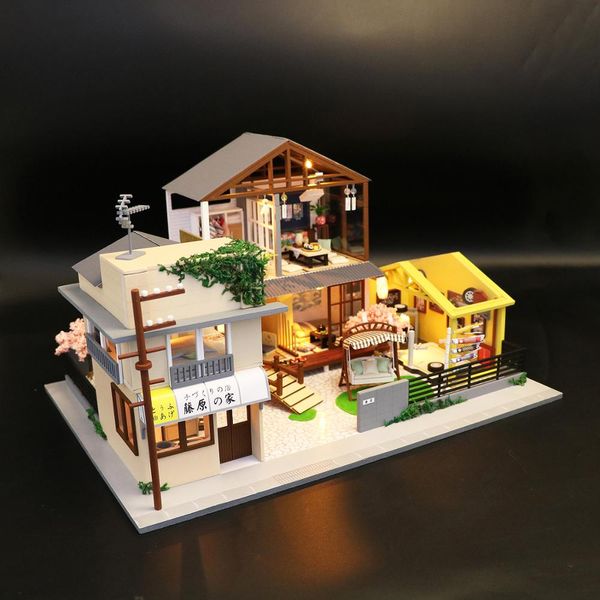 3D DIY Doll house Wooden Miniature Handmade Furnitures DollHouse Model Building Toys Dollhouse For Children Birthday Gifts PC902
3D DIY Doll house Wooden Miniature Handmade Furnitures DollHouse Model Building Toys Dollhouse For Children Birthday Gifts PC902