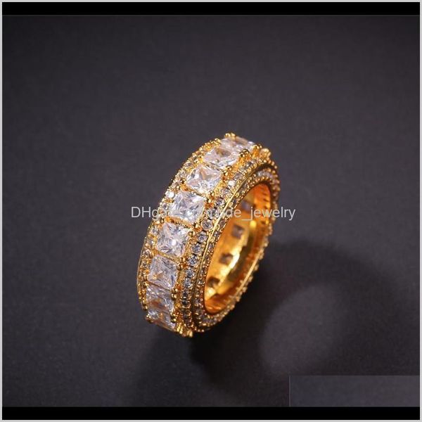 cluster jewelry fashion diamond ring men hip hop jewelry bling cz stone iced out 18k plated hiphop gold rings drop delivery 2021 1jnkq, Golden;silver
cluster jewelry fashion diamond ring men hip hop jewelry bling cz stone iced out 18k plated hiphop gold rings drop delivery 2021 1jnkq, Golden;silver