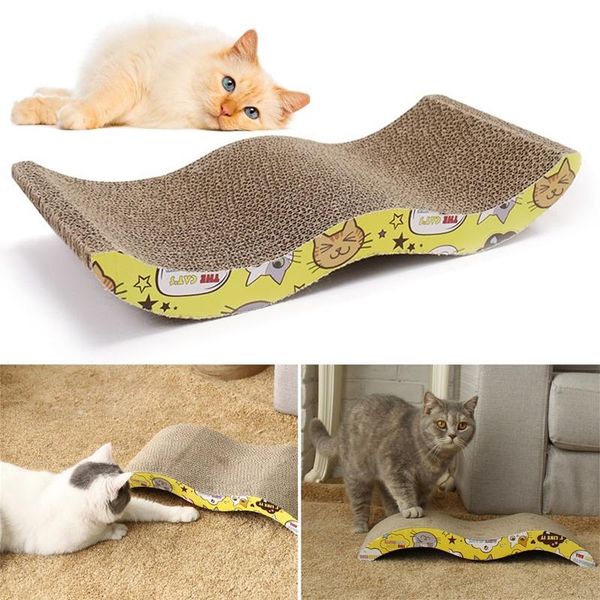 cat toys pet kitten scratch scratcher pad seize catch board mat catnip bed m shape
cat toys pet kitten scratch scratcher pad seize catch board mat catnip bed m shape