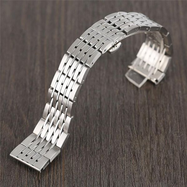 watch bands 20mm 22mm 24mm classics + stainless steel watchband silver watches strap men women adjustable bracelet 2 spring bars, Black;brown
watch bands 20mm 22mm 24mm classics + stainless steel watchband silver watches strap men women adjustable bracelet 2 spring bars, Black;brown