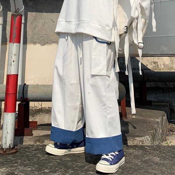 women's pants & capris harajuku cargo women high waist loose casual trousers 2021 fashion korean style streetwear boyfriend p437, Black;white
women's pants & capris harajuku cargo women high waist loose casual trousers 2021 fashion korean style streetwear boyfriend p437, Black;white