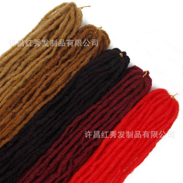 wig, straight braid, crochet, hongxiu felt, large quantity of hair, Black