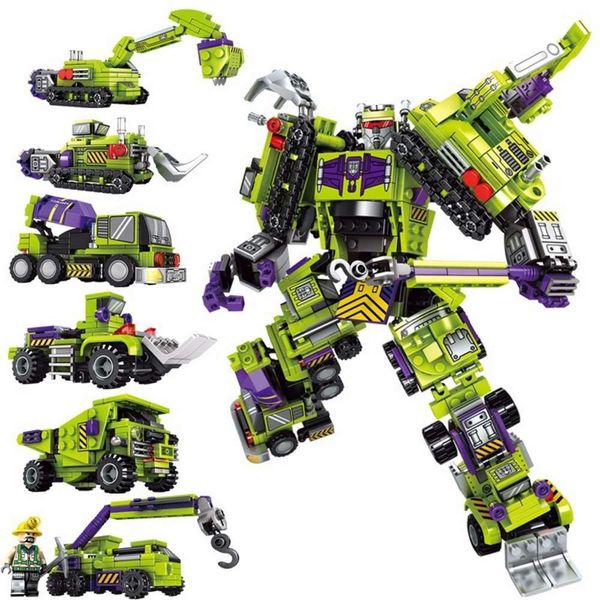 assembled toys senbao steel mecha becomes hercules