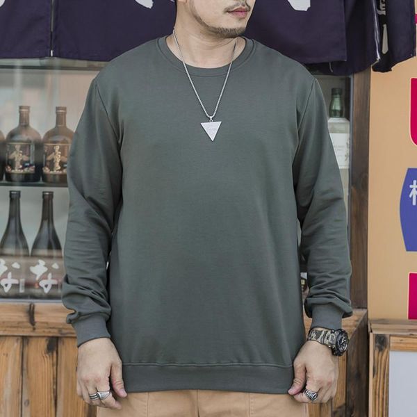 men's hoodies & sweatshirts 6-color plus size solid color sweatshirt spring and autumn casual round neck loose pullover male brand 5xl, Black
men's hoodies & sweatshirts 6-color plus size solid color sweatshirt spring and autumn casual round neck loose pullover male brand 5xl, Black