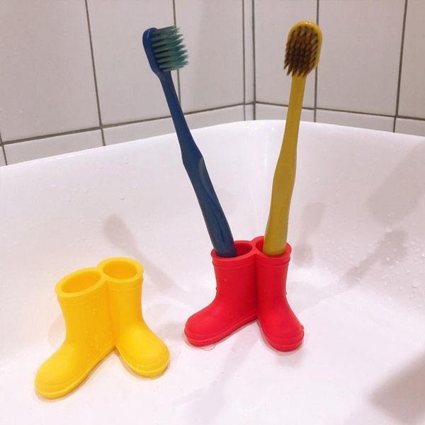 toothbrush holders mini rain boots holder tooth brush stand rack elastic protect keep dry traceless base bathroom accessor
toothbrush holders mini rain boots holder tooth brush stand rack elastic protect keep dry traceless base bathroom accessor