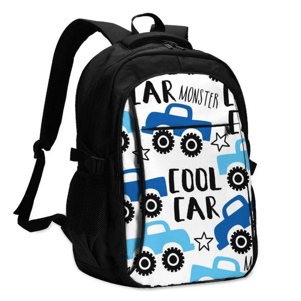backpack usb charge women cool childish car pattern student letters print school bag teenager girls
backpack usb charge women cool childish car pattern student letters print school bag teenager girls