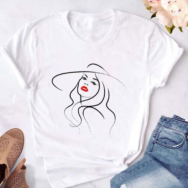 and womens summer white mens t shirts women short sleeve printed graphics harajuku streetwear, White;black
and womens summer white mens t shirts women short sleeve printed graphics harajuku streetwear, White;black