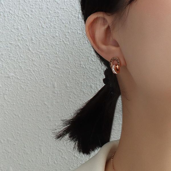 stud korean style roman number round earrings with cubic zirconia luxury jewelry simple gold color stainless steel women eardrop, Golden;silver
stud korean style roman number round earrings with cubic zirconia luxury jewelry simple gold color stainless steel women eardrop, Golden;silver