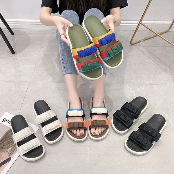 slippers women's summer wear 2021 bow fashion all-match thick-soled outdoor deodorant sandals and, Black
slippers women's summer wear 2021 bow fashion all-match thick-soled outdoor deodorant sandals and, Black