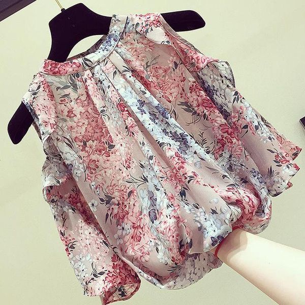 women's blouses & shirts loose plus size 2021 strapless short-sleeved chiffon shirt floral western temperament casual top, White
women's blouses & shirts loose plus size 2021 strapless short-sleeved chiffon shirt floral western temperament casual top, White